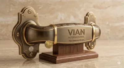 A Square Main Door Handle